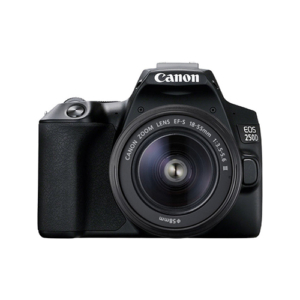 Digital DSLR Camera Canon EOS 250D with EF-S 18-55mm III Black