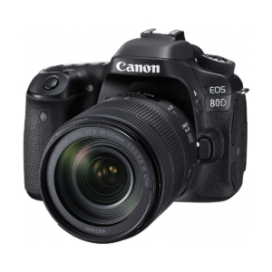Digital DSLR Camera Canon EOS 80D with 18-135mm Lens