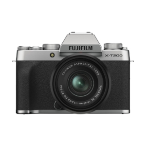 Digital Mirrorless Camera FUJIFILM X-T200 with 15-45mm Lens Silver