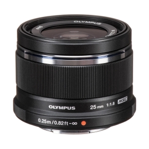 Olympus M.Zuiko Digital 25mm f/1.8 Lens Black