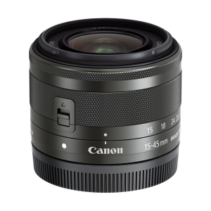 Canon EF-M 15-45mm f/3.5-6.3 IS STM Lens Graphite