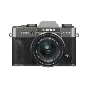 Digital Mirrorless Camera FUJIFILM X-T30 with 15-45mm Lens Charcoal Silver