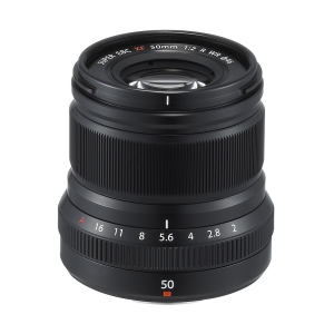 FUJIFILM FUJINON XF 50mm f/2 R WR Lens Black
