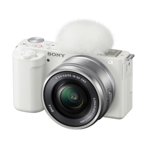 Digital Mirrorless Camera Sony ZV-E10 with 16-50mm Lens White