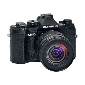 Digital Mirrorless Camera Olympus OM-D E-M5 Mark III with 12-45mm Lens Black