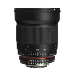 Samyang 24mm f/1.4 ED AS UMC Wide-Angle Lens for Nikon F