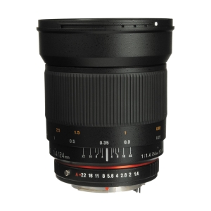 Samyang 24mm f/1.4 ED AS UMC Wide-Angle Lens for Pentax K