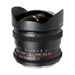 Samyang 8mm T/3.8 Fisheye Cine Lens for Nikon F