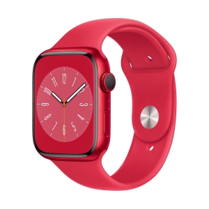 Apple Watch Series 8 GPS 45mm Red Aluminium Case Sport Band Red