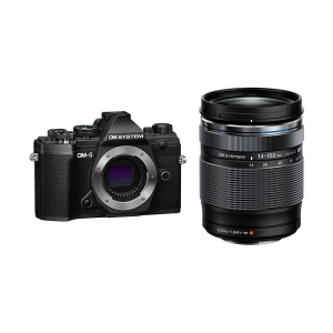 Digital Mirrorless Camera OM SYSTEM OM-5 with 14-150mm f/4-5.6 II Lens Black