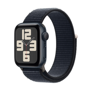Apple Watch SE (2023) GPS 40mm Midnight Aluminium Case with Sport Loop Midnight