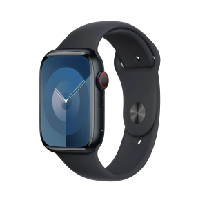 Apple Watch Series 9 GPS 45mm Midnight Aluminium Case with Sport Band S/M Midnight