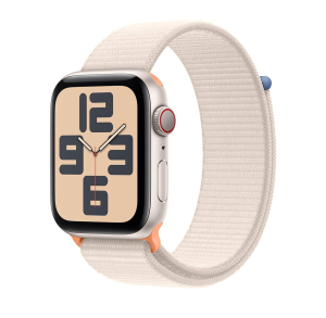 Watch Apple Watch SE2 (2023) V2 GPS 44mm Starlight Aluminium Case with Sport Loop Starlight