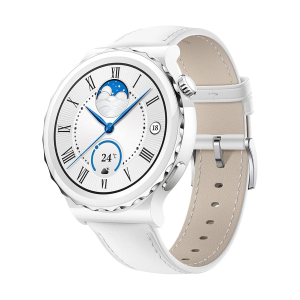 Huawei Watch GT3 Pro 43mm White Leather Armband