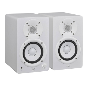 Yamaha HS4 White Active Two-Way Near-Field Monitors Pair