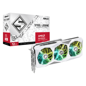 ASRock AMD Radeon RX 7700 XT Steel Legend OC 12GB GDDR6