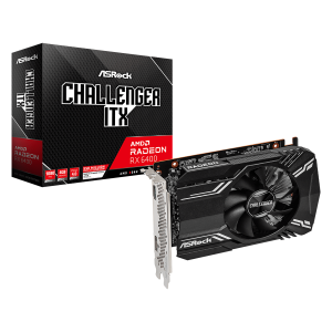 ASRock AMD Radeon RX 6400 Challenger ITX 4GB GDDR6