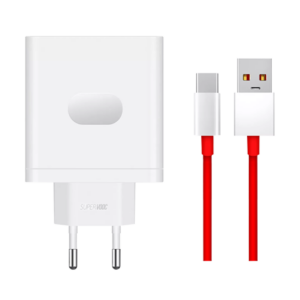 OnePlus SuperVooc 100W Fast Charger Kit White