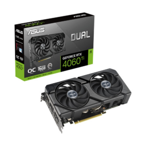 ASUS Dual NVIDIA GeForce RTX 4060 Ti EVO OC 16GB GDDR6