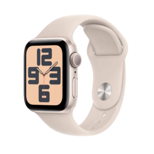 Apple Watch SE (2023) GPS 40mm Gold Aluminium Case with Beige Sport Band S/M
