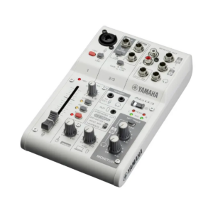 Yamaha AG03MK2 3-Channel Live Streaming Mixer White