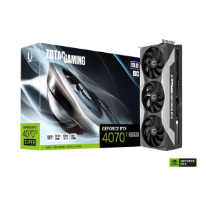 ZOTAC GAMING NVIDIA GeForce RTX 4070 Ti SUPER SOLID OC 16GB GDDR6X
