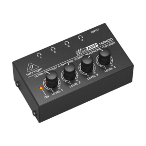 Behringer HA400 Headphone Amplifier Black Grey