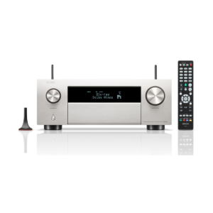 Denon AVC-X4800H 9.4 Channel 200W 8K AV Receiver with HEOS® Silver