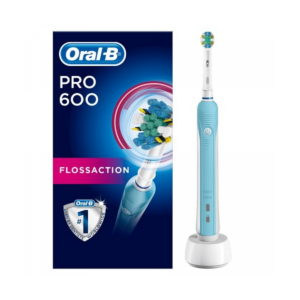 Braun Oral-B Pro 700 Floss Action Electric Toothbrush Blue/White