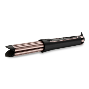 BaByliss C112E Curl Styler Luxe Curling Warm Iron Black Rose Gold