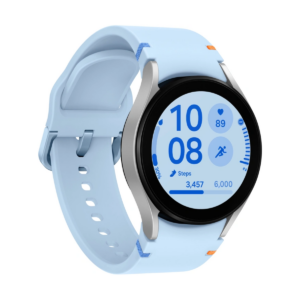 Samsung Galaxy Watch FE R861 40mm BT Silver (Blue Silicone Armband)