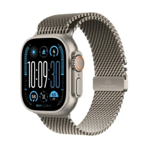 Apple Watch Ultra 2 LTE 49mm Natural Titanium Case with Grey Metal Strap S