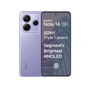 Xiaomi Redmi Note 14 5G Dual SIM 6GB RAM 128GB No Charger Purple