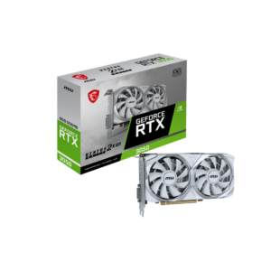 MSI NVIDIA GeForce RTX 3050 VENTUS 2X XS WHITE OC 8GB GDDR6