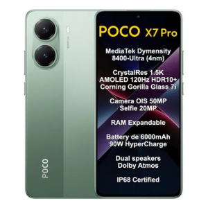 Xiaomi Poco X7 Pro 5G 12GB RAM 256GB Green