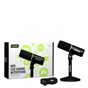 Shure MV6 USB-C Cardioid Dynamic Microphone Black