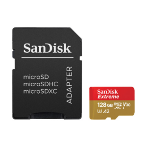 SanDisk 128GB Extreme UHS-I microSDXC Memory Card
