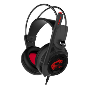 MSI DS502 Gaming Headset Black Red