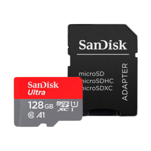 SanDisk 128GB Ultra microSDXC UHS-I Memory Card