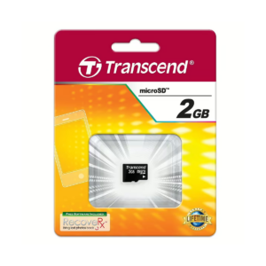 Transcend TS2GUSDC 2GB MicroSD Memory Card