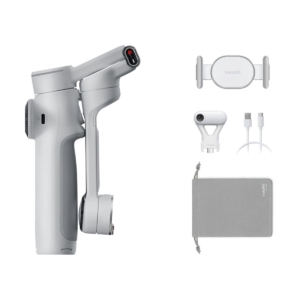 Insta360 Flow 2 Pro Smartphone Gimbal Stabilizer AI Tracker Bundle Grey