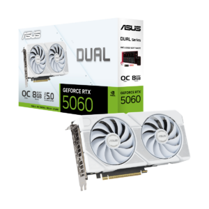 ASUS Dual GeForce RTX 5060 White OC Edition 8GB GDDR7