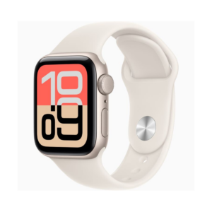 Apple Watch SE 3 GPS 40mm Starlight Aluminum Case with Sport Band Starlight S/M