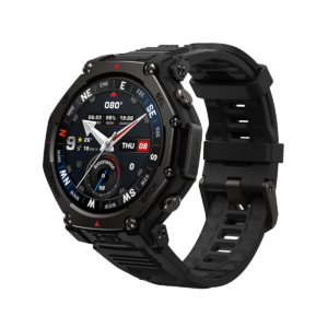 Amazfit T-Rex 3 Pro Black (Black Silicone Strap)