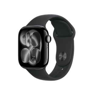 Apple Watch Series 11 (2025) GPS 42mm Black Aluminium Case with Sport Band M/L Black