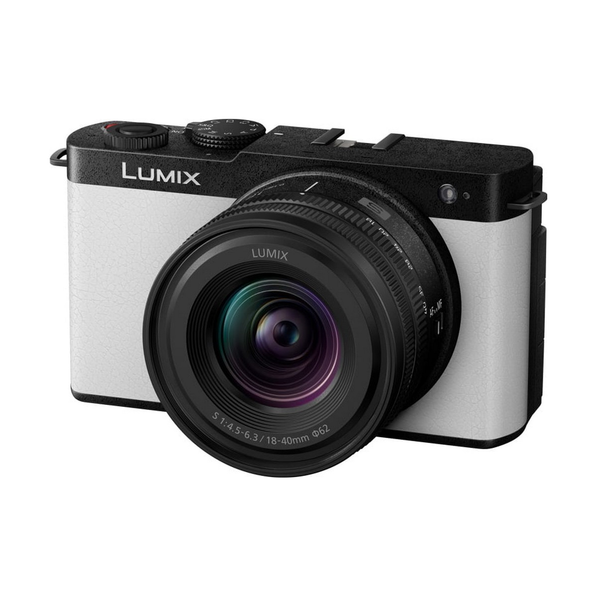Digital Mirrorless Camera Panasonic Lumix S9 with 18-40mm f/4.5-6.3 Lens White