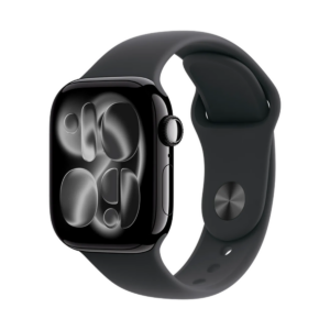 Apple Watch Series 11 (2025) 5G 42mm Black Aluminum Case with Black Sport band M/L