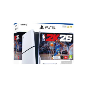 Sony PlayStation 5 (PS5) Slim Disc Edition 1TB + NBA 2K26