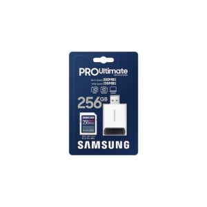 Samsung PRO Ultimate SDXC 256GB With Card Reader