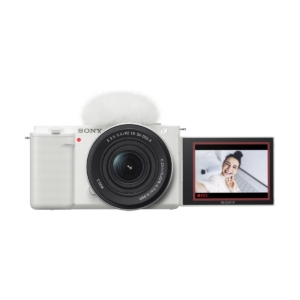 Digital Mirrorless Camera Sony ZV-E10 with 16-50mm f/3.5-5.6 II Lens White